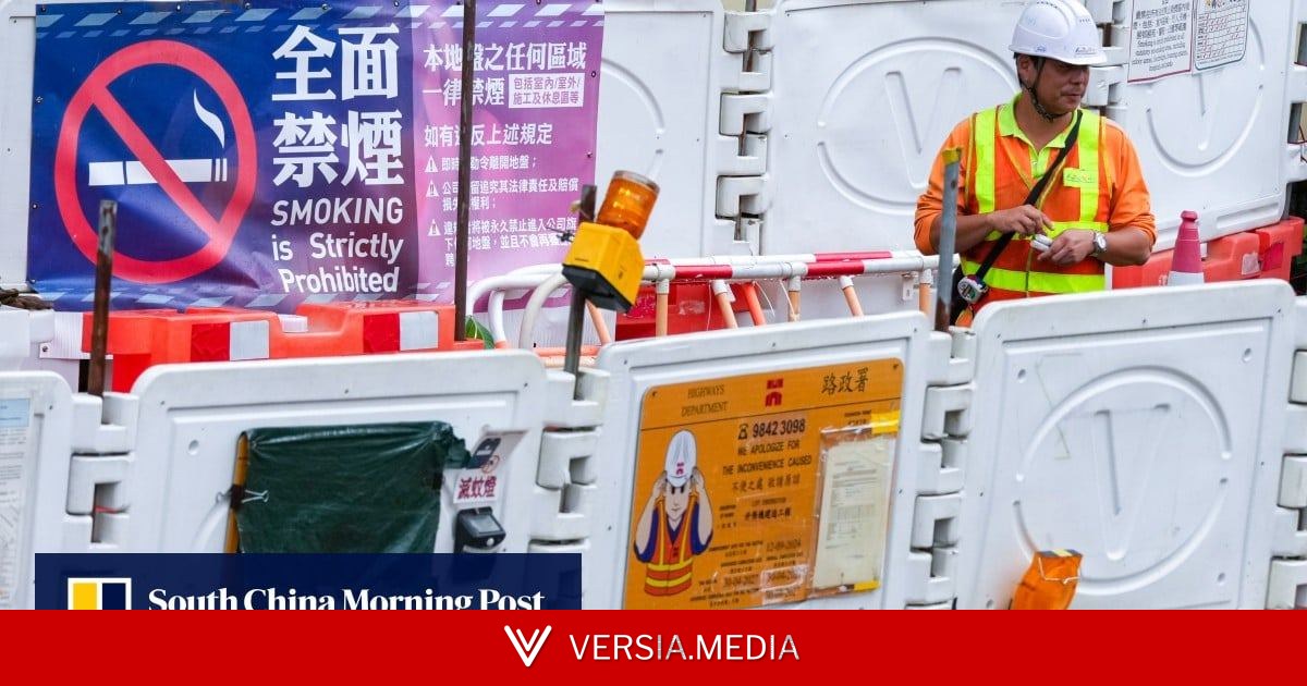 Hong Kong issues 21 smoking fines on construction sites in first 6 days of ban