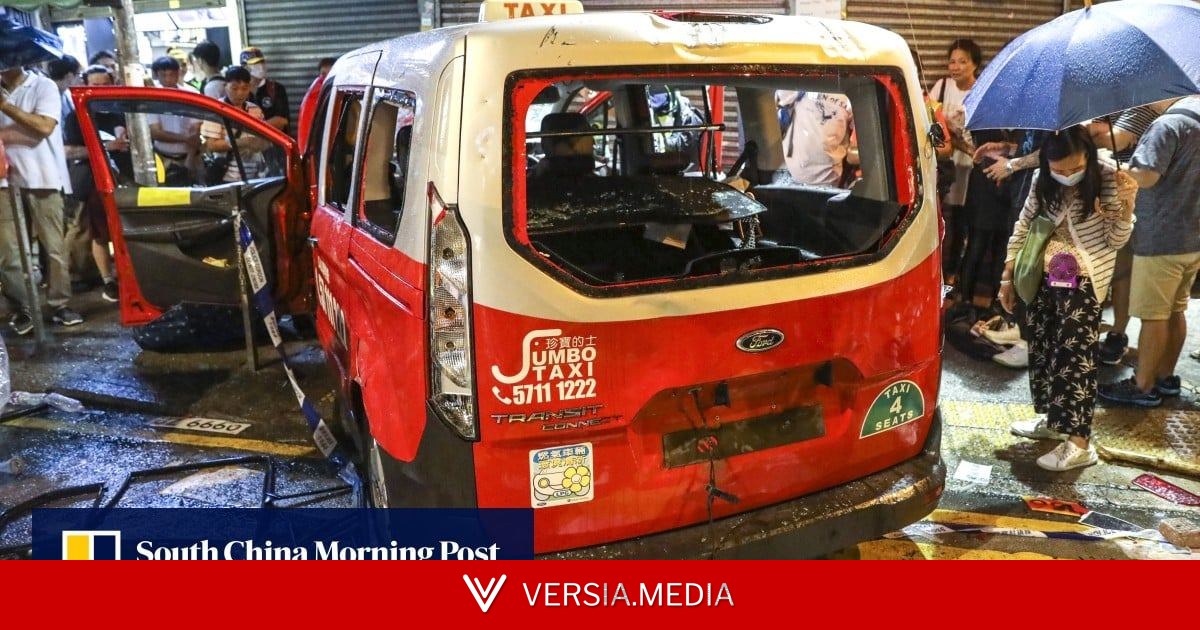 Taxi driver denies deliberately ramming car into crowd in HK$8.4m injury lawsuit