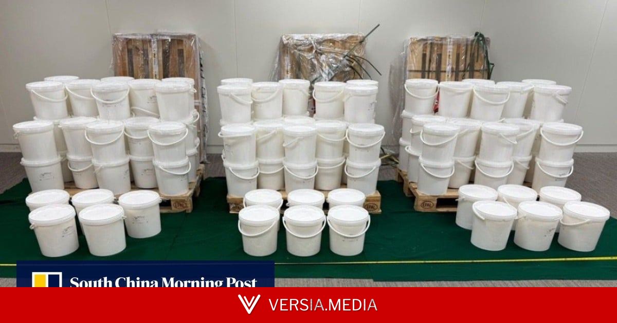 3 arrested after 131kg of ketamine disguised as sugar cubes found in air cargo