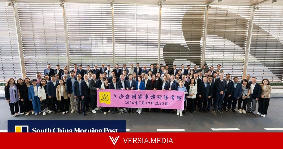 Hong Kong’s Legco sets off for Beijing on week-long national affairs study trip